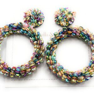 Oh Ya Stella Dot Statement Earrings - 1514